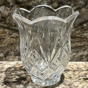 Crystal Clear Decorative Vase